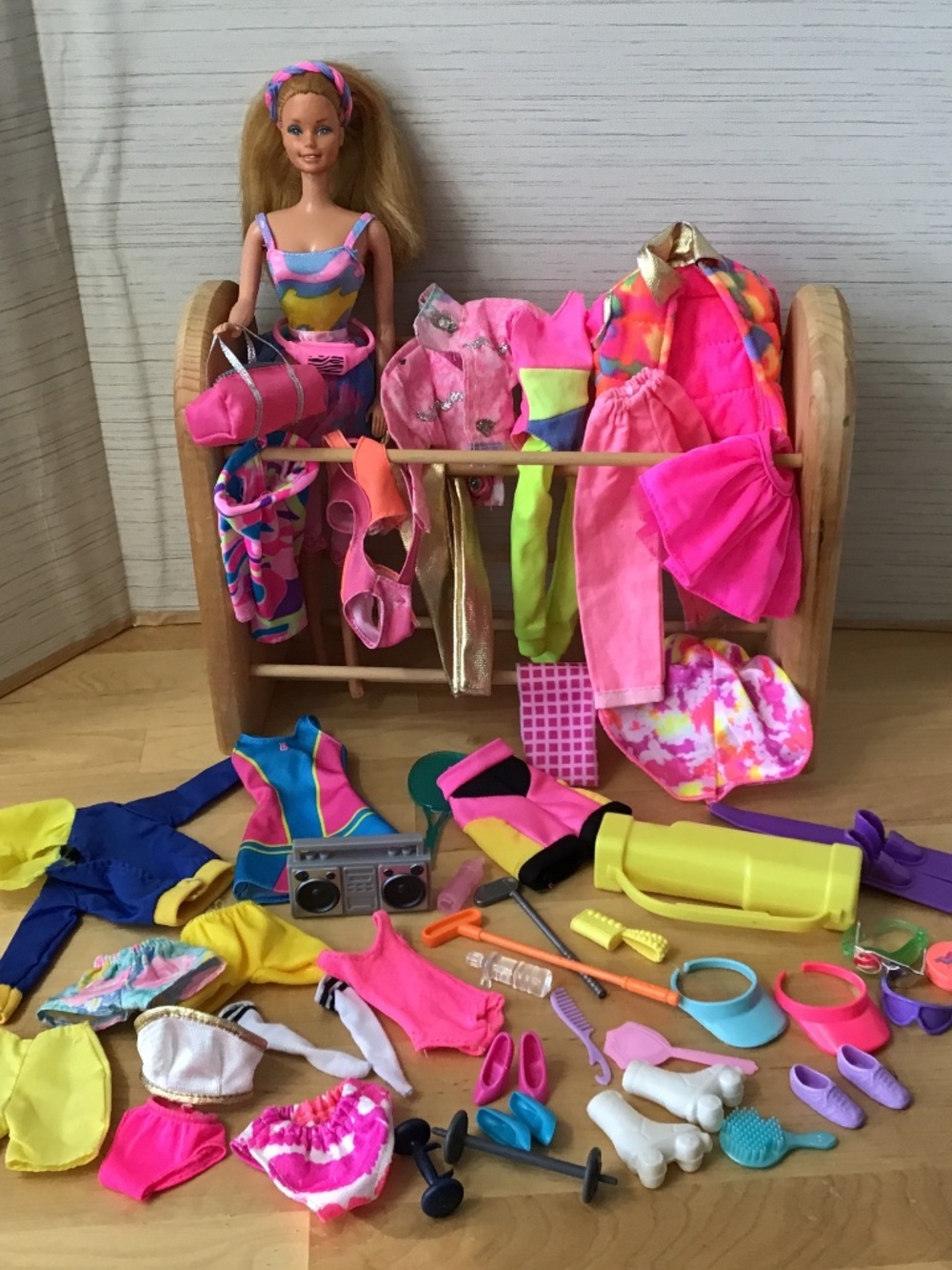 Barbie Doll and Clothes